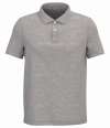 NS207 Native Spirit Piqué Polo Shirt moon grey heather colour image